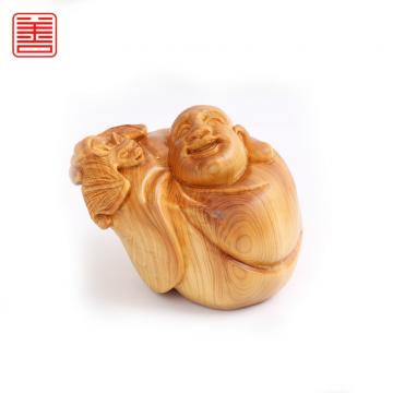 善也太行崖柏手把件善终五福（已结缘）