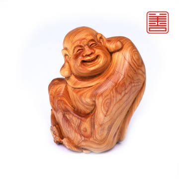 善也太行崖柏手把件长寿五福（已结缘）