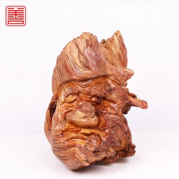 善也太行崖柏摆件笑弥陀（已结缘）