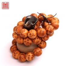 善也崖柏满留疤手串20mm*12