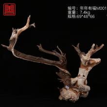 善也太行崖柏摆件年年有福（已结缘）