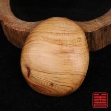 善也太行崖柏手把件红孩儿