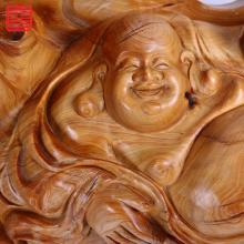 善也太行崖柏摆件佛佑福星（已结缘）