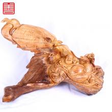 善也太行崖柏摆件佛佑福星（已结缘）