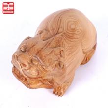 善也太行崖柏手把件貔貅（已结缘）