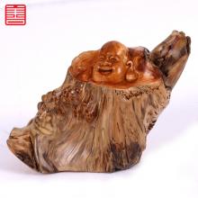善也太行崖柏手把件弥勒（已结缘）