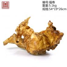 善也太行崖柏摆件福寿