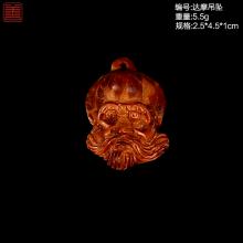 善也太行崖柏达摩吊坠