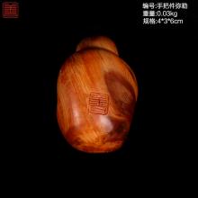 善也太行崖柏手把件弥勒