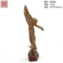 善也太行崖柏摆件黑天鹅