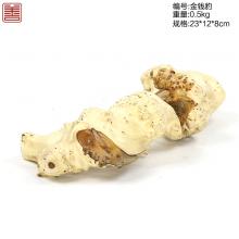 善也太行崖柏摆件金钱豹