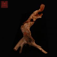 善也太行崖柏摆件鹰