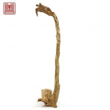 善也太行崖柏摆件摇钱树（咬钱鼠）