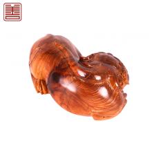 善也太行崖柏手把件貔貅