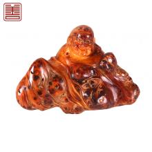 善也太行崖柏手把件弥勒（已结缘）