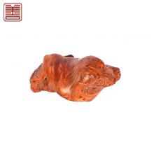 善也太行崖柏手把件小雄狮（已结缘）