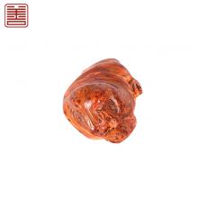 善也太行崖柏手把件小雄狮（已结缘）