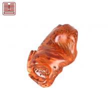 善也太行崖柏手把件小雄狮（已结缘）