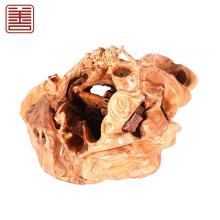 善也太行崖柏摆件步步高升倒流香（已结缘）