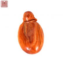 善也太行崖柏手把件弥勒004