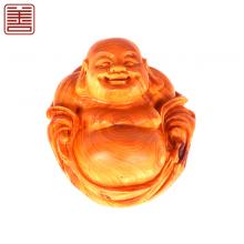 善也太行崖柏手把件弥勒005