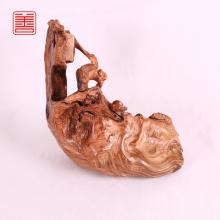 善也太行崖柏摆件鸿运当头