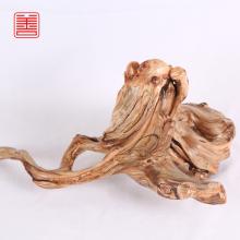 善也太行崖柏摆件献寿