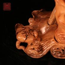 善也太行崖柏摆件莲花观音（已结缘）