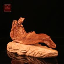 善也太行崖柏摆件山水倒流香