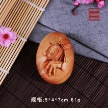 善也太行崖柏手把件恐龙蛋