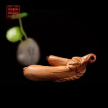 善也太行崖柏手把件丝瓜