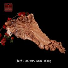 善也太行崖柏摆件荷韵