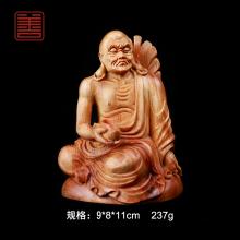 善也太行崖柏摆件芭蕉罗汉