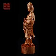 善也太行崖柏摆件观音（已结缘）