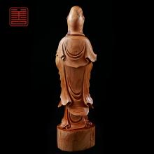 善也太行崖柏摆件观音（已结缘）
