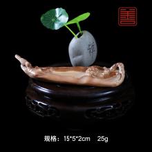 善也太行崖柏摆件小香插