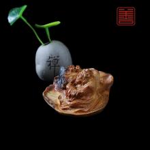 善也太行崖柏摆件茶圣香插（已结缘）