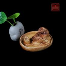 善也太行崖柏摆件达摩香插
