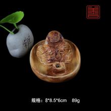 善也太行崖柏摆件达摩香插