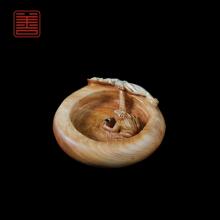善也太行崖柏摆件青蛙香插（已结缘）