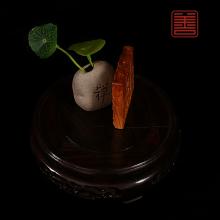 善也堂太行崖柏摆件《一念之间》