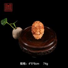 善也堂太行崖柏手把件大圣