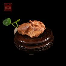 善也堂太行崖柏摆件吉祥龟