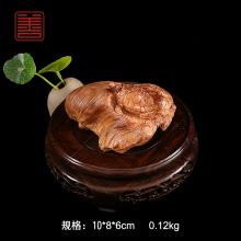 善也堂太行崖柏摆件吉祥龟