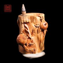 《书香》倒流香笔筒系列-《团结》
