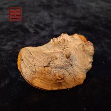 善也堂太行崖柏摆件《金蟾》