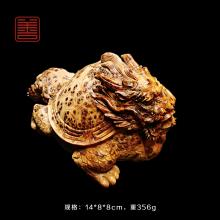善也堂太行崖柏摆件《龙龟》