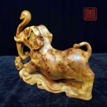善也堂太行崖柏摆件《吉祥如意（如意）》