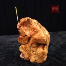 善也堂太行崖柏摆件《齐天大圣》