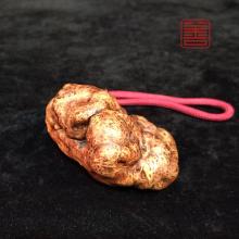 善也堂太行崖柏变异瘤手把件